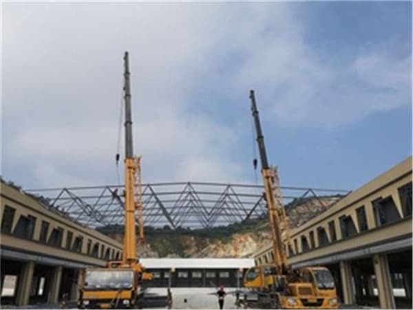 保定仓储物流网架生产厂家案例